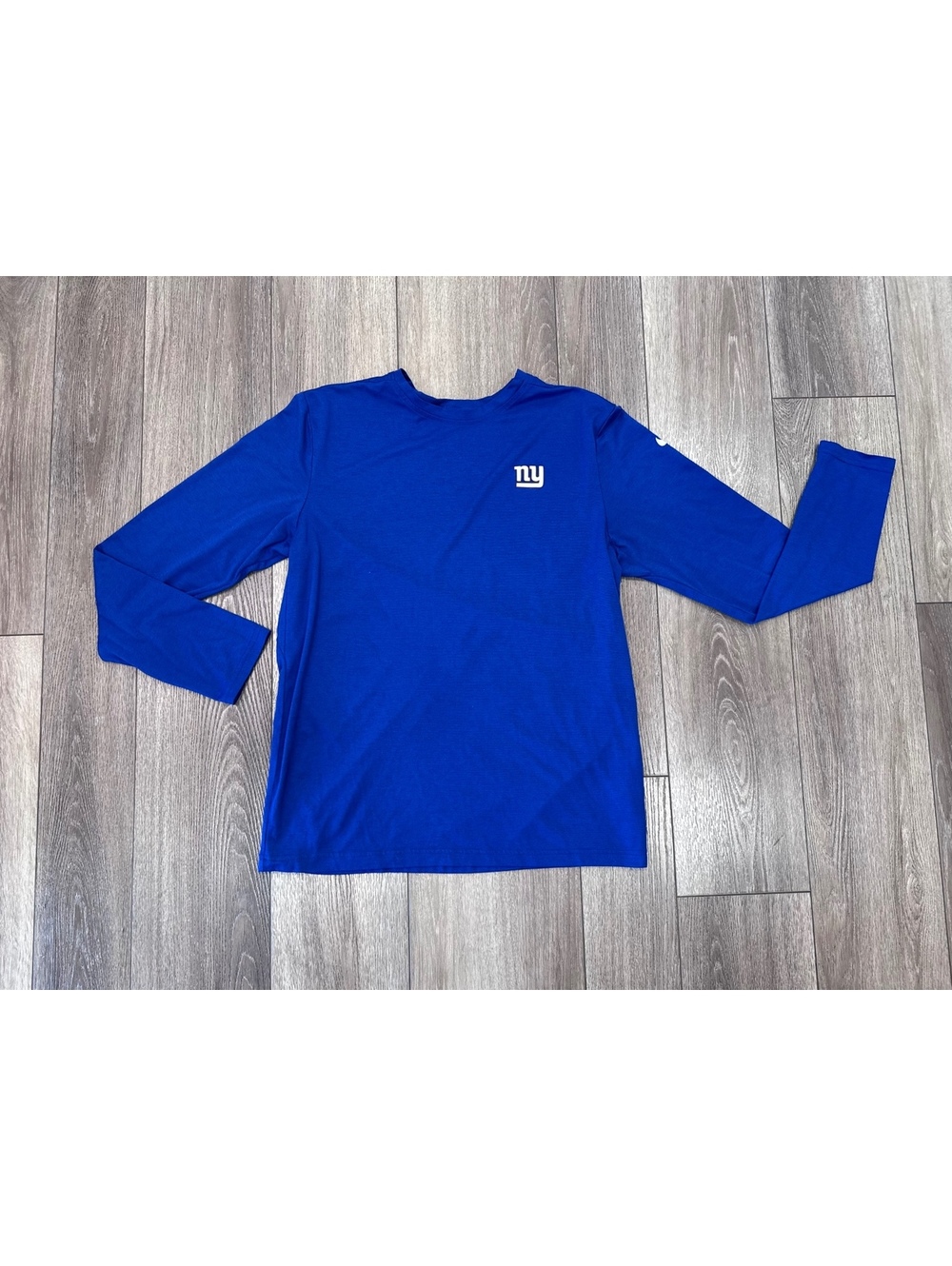 Nike New York Giants NFL Dri-Fit Long Sleeve Shirt Medium